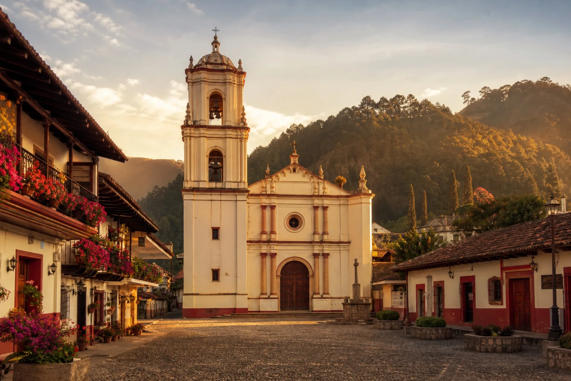 Parroquia de San Juan Bautista en Coscomatepec.