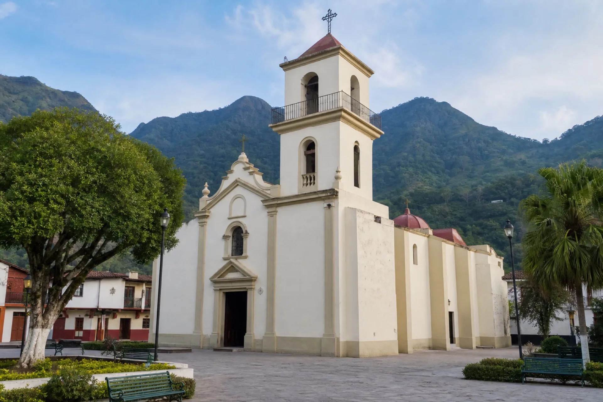 Templo de San Pedro Apostol en Tequila, Veracruz.