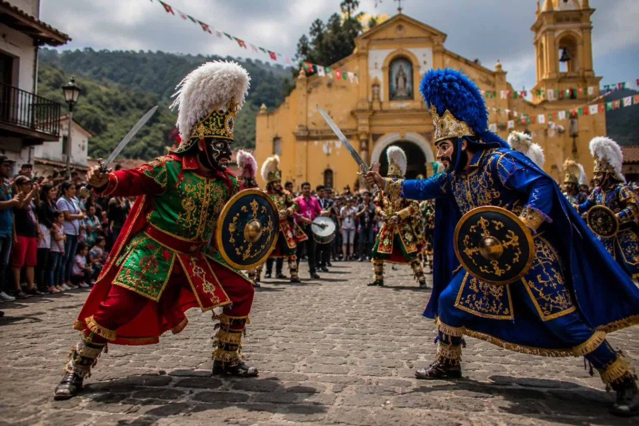 Fiesta patronal de San Mateo en Naolinco.