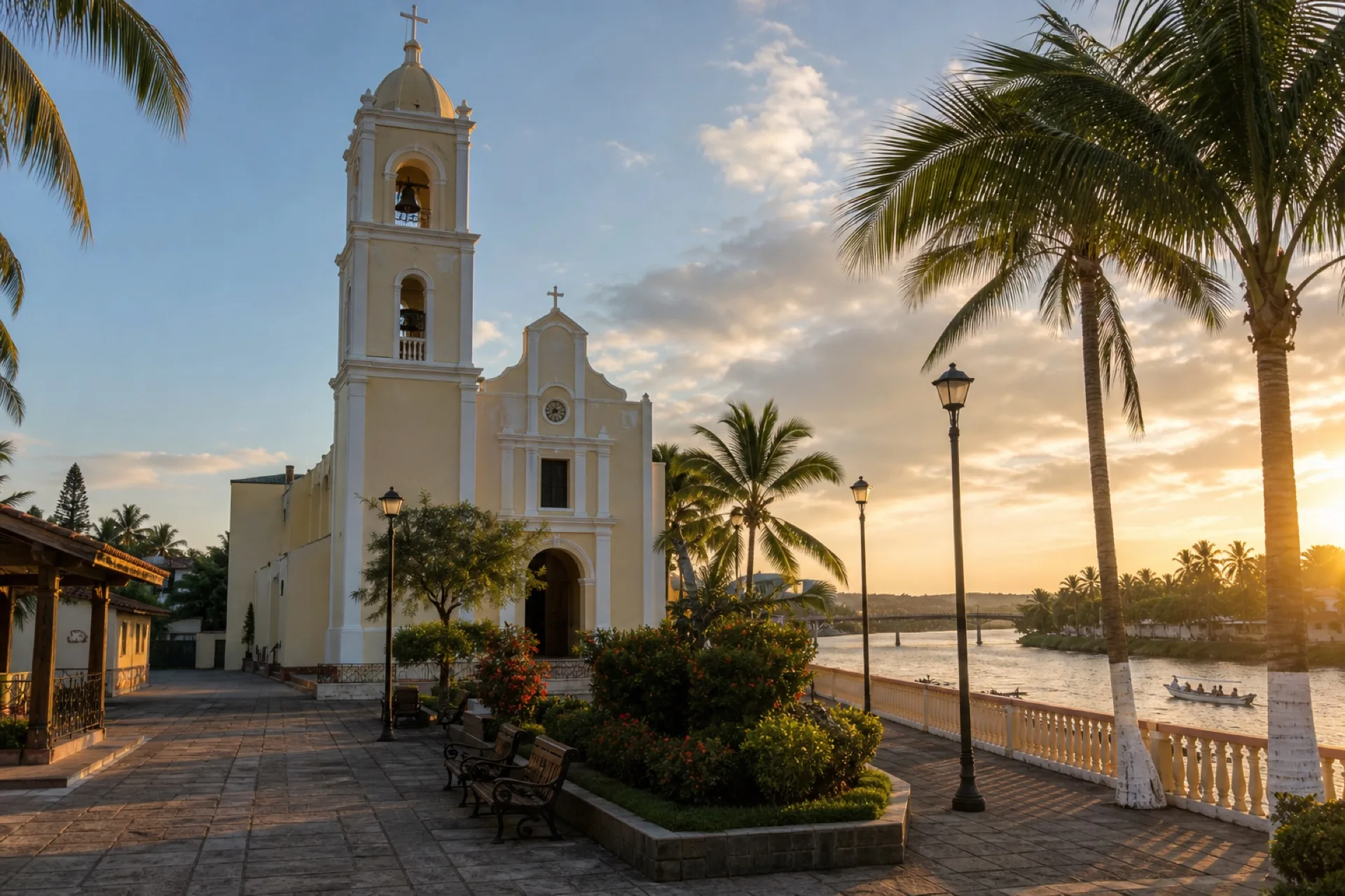 Parroquia de Nuestra Señora del Carmen en Gutiérrez Zamora.