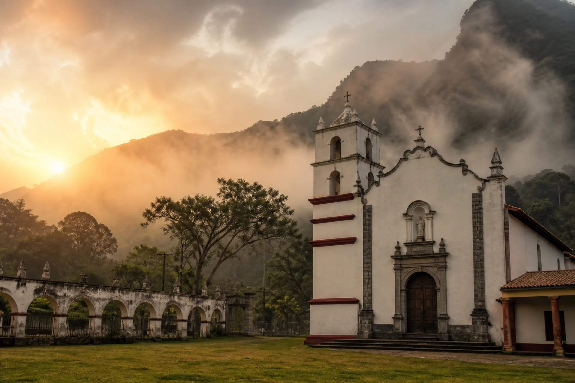 Templo de Santo Domingo de Guzmán en Filomeno Mata.