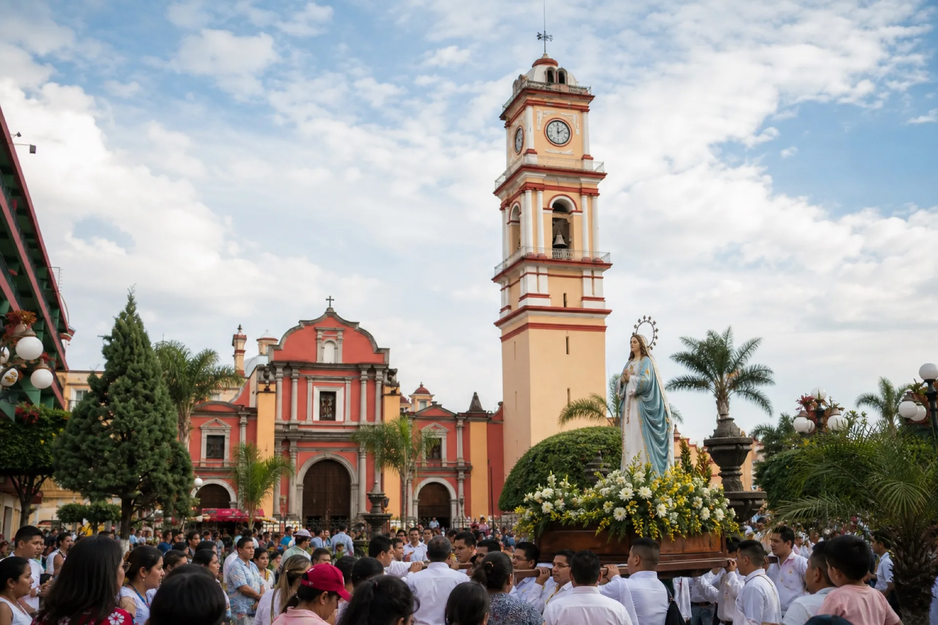 Fiesta de la Inmaculada Concepción en Córdoba.