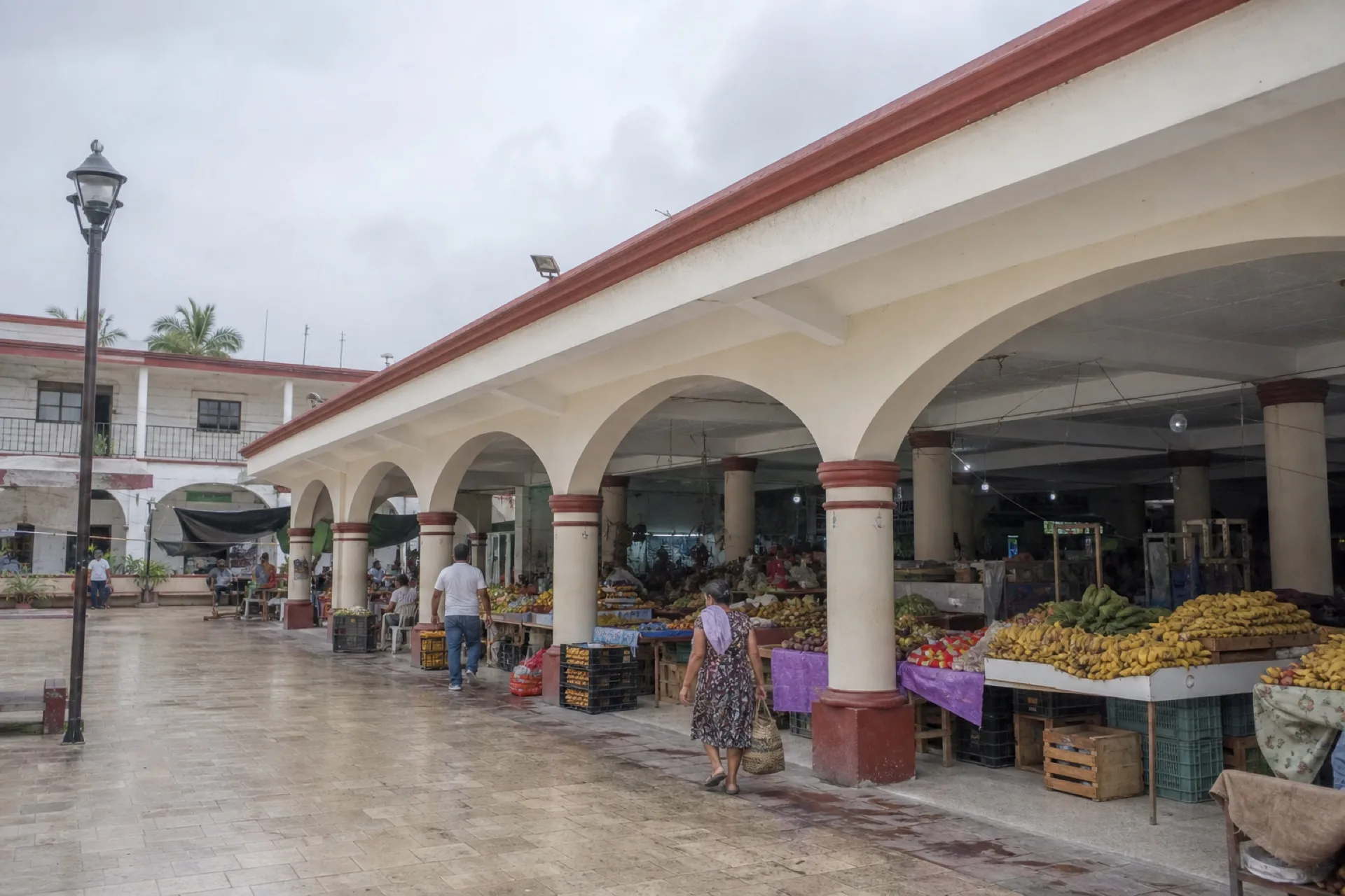 Mercado y portales del centro de Tantoyuca.