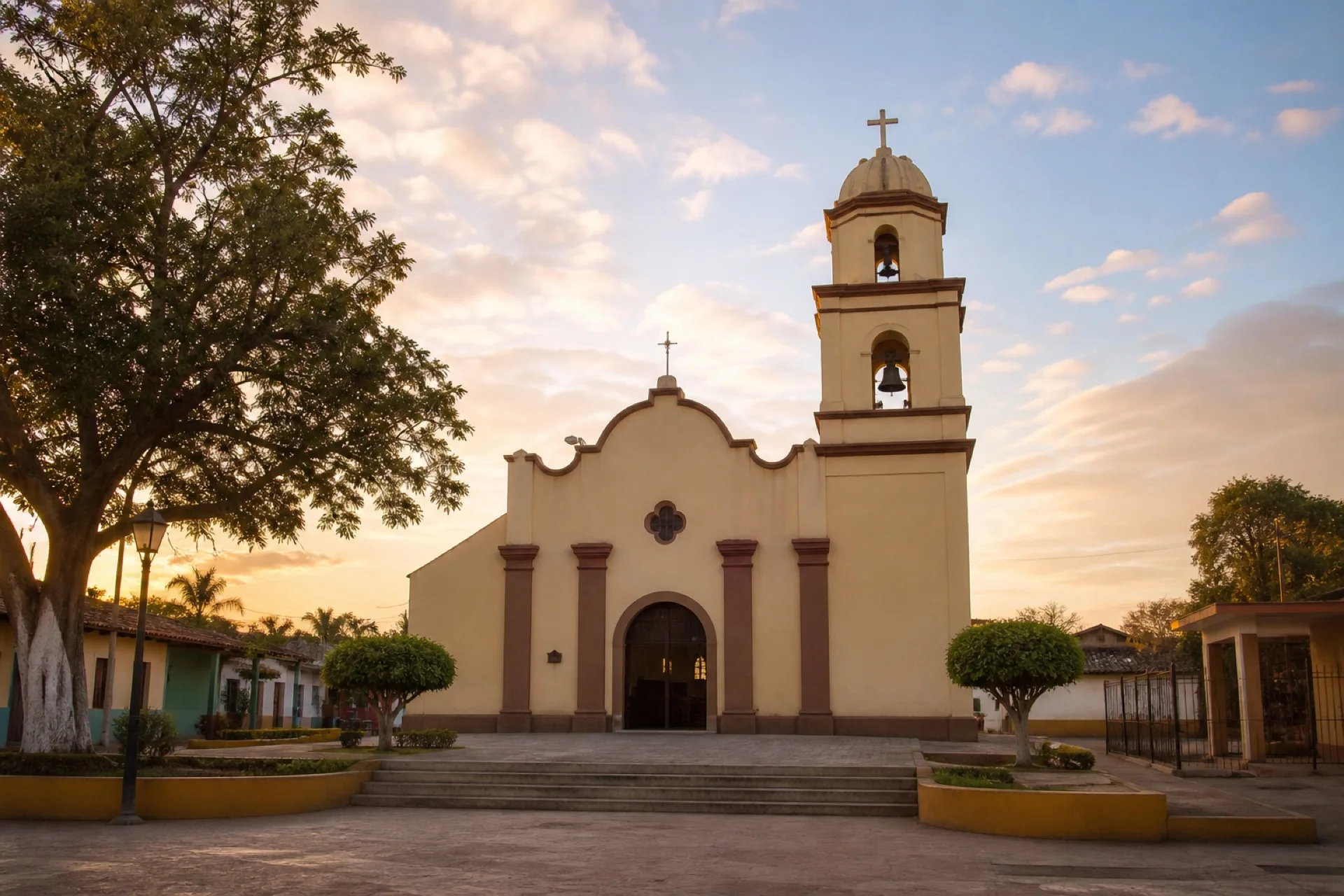 Parroquia de San José en Espinal frente a la plaza.