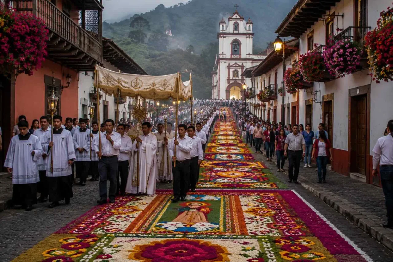 Fiesta de Santa María Magdalena en Xico.