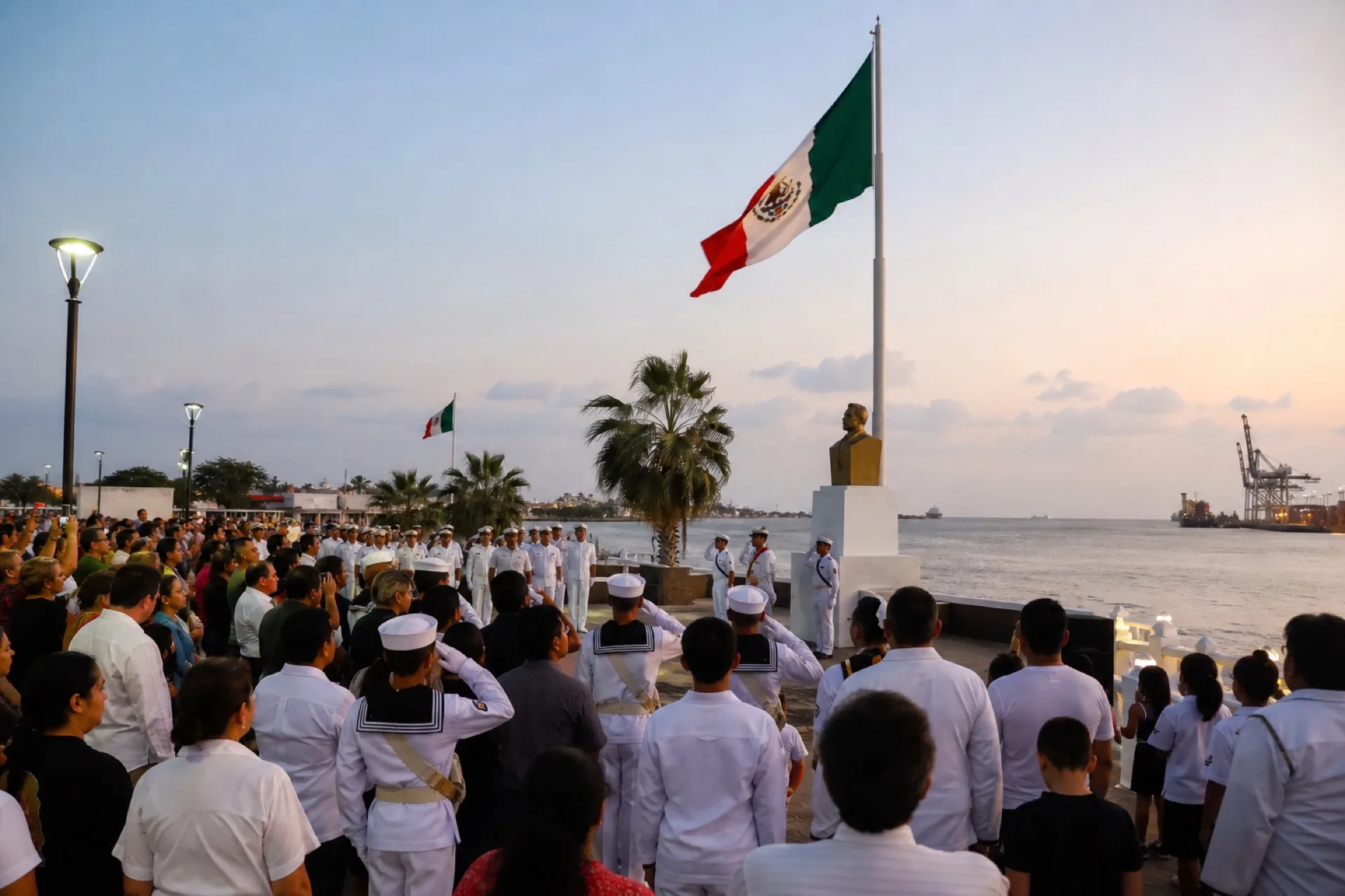 Conmemoración del 15 de octubre en Alvarado.