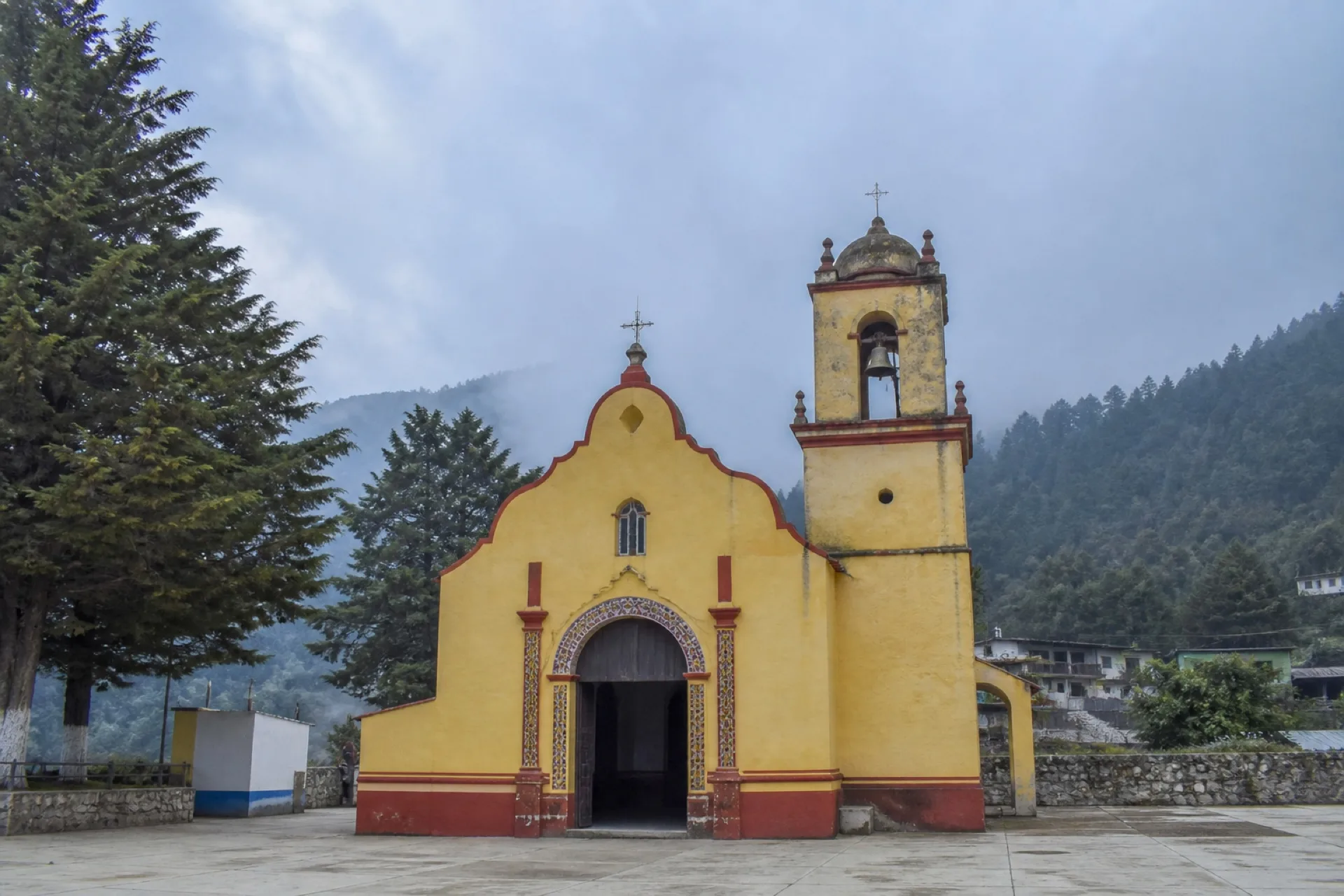 Templo de Santa Maria Magdalena en Tlaquilpa, Veracruz.