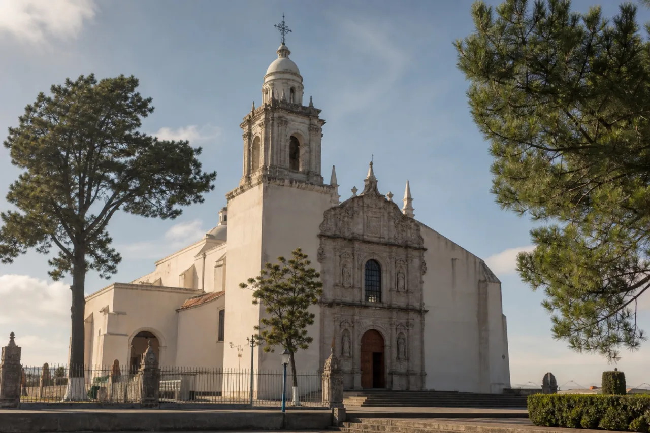 Parroquia de San Miguel Arcángel en Perote.