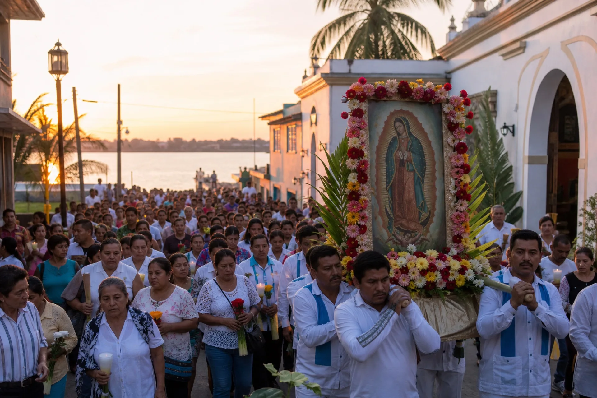 Fiesta de la Virgen de Guadalupe de Cosamaloapan.